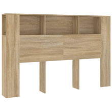 Hoofdbordkast 160x18,5x104,5 cm sonoma eikenkleurig Sonoma eiken