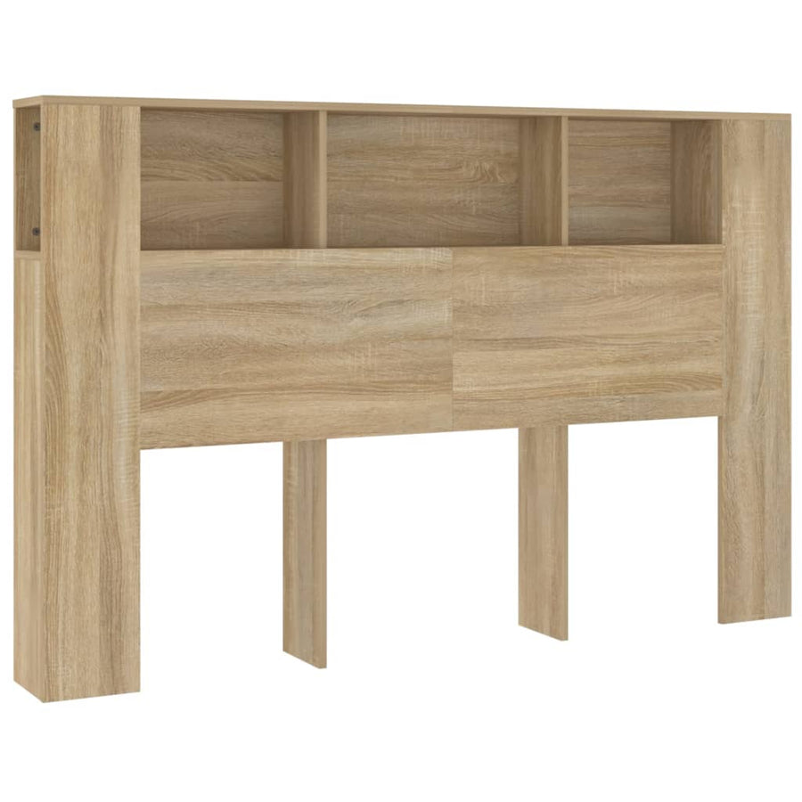 Hoofdbordkast 160x18,5x104,5 cm sonoma eikenkleurig Sonoma eiken