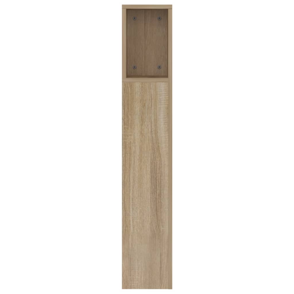 Hoofdbordkast 160x18,5x104,5 cm sonoma eikenkleurig Sonoma eiken