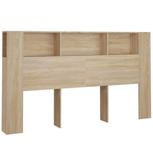 Hoofdbordkast 180x18,5x104,5 cm sonoma eikenkleurig Sonoma eiken