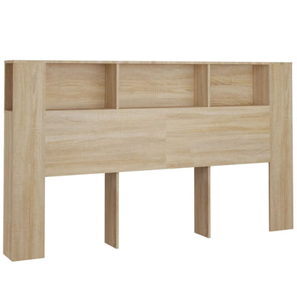 Hoofdbordkast 180x18,5x104,5 cm sonoma eikenkleurig Sonoma eiken