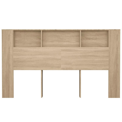 Hoofdbordkast 180x18,5x104,5 cm sonoma eikenkleurig Sonoma eiken
