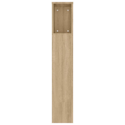 Hoofdbordkast 180x18,5x104,5 cm sonoma eikenkleurig Sonoma eiken