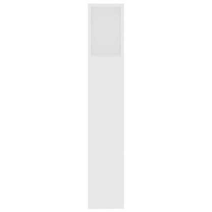 Hoofdbordkast 200x18,5x104,5 cm wit Wit
