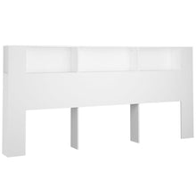 Hoofdbordkast 220X18,5X104,5 Cm Wit