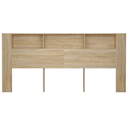 Hoofdbordkast 220X18,5X104,5 Cm Sonoma Eikenkleurig