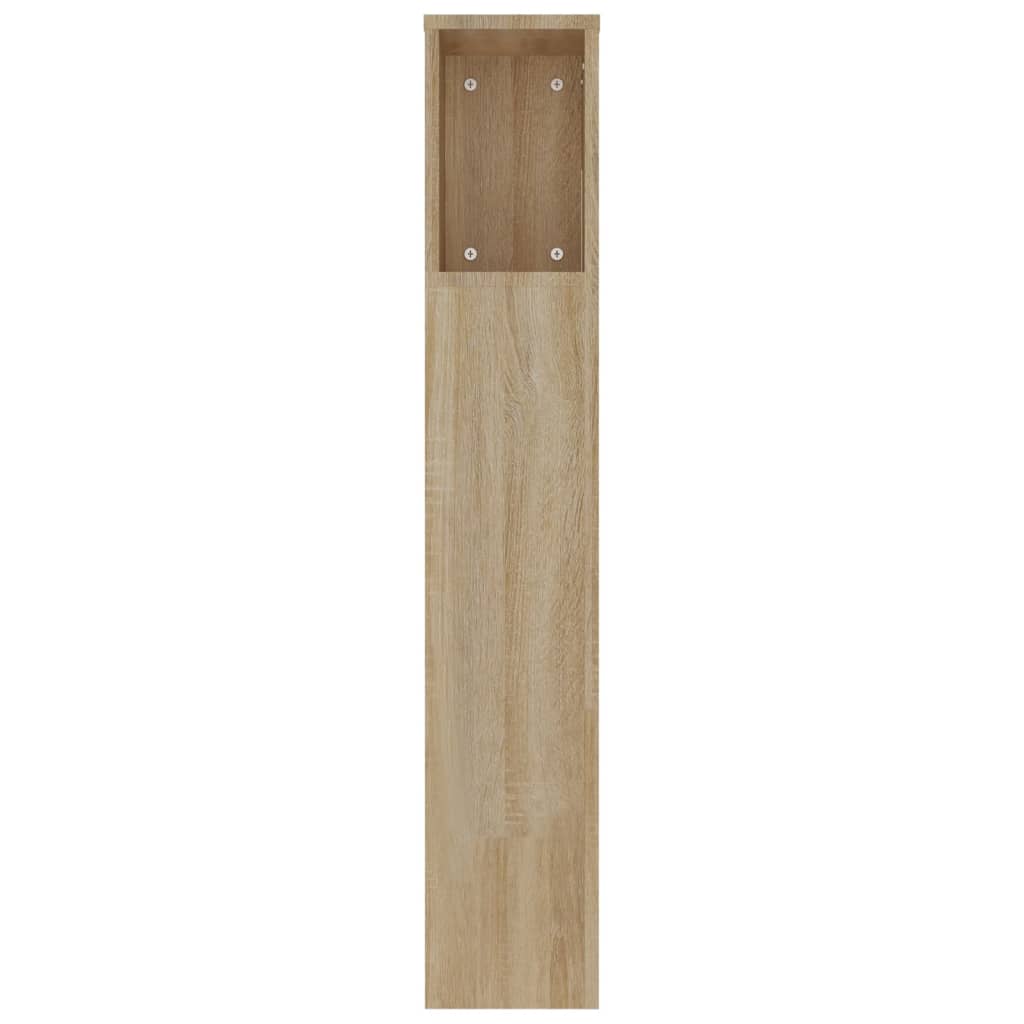 Hoofdbordkast 220X18,5X104,5 Cm Sonoma Eikenkleurig