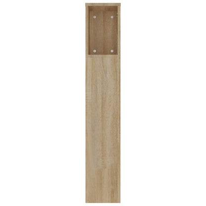 Hoofdbordkast 220X18,5X104,5 Cm Sonoma Eikenkleurig