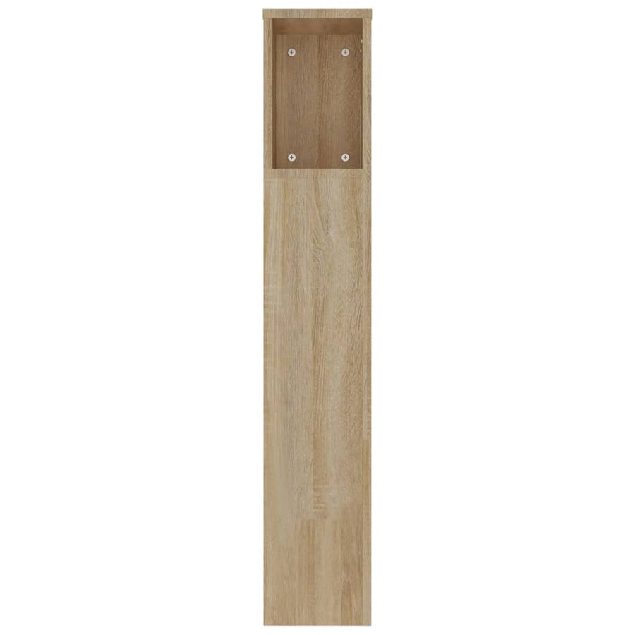 Hoofdbordkast 220X18,5X104,5 Cm Sonoma Eikenkleurig