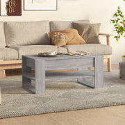 Salontafel 102x55x45 cm grijs sonoma eiken