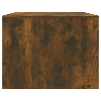 Salontafel 02X55X42 Cm Bewerkt Hout Kleurig Gerookt eiken
