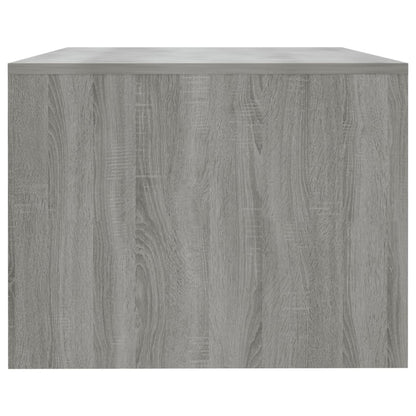 Salontafel 02X55X42 Cm Bewerkt Hout Eikenkleurig Grijs sonoma