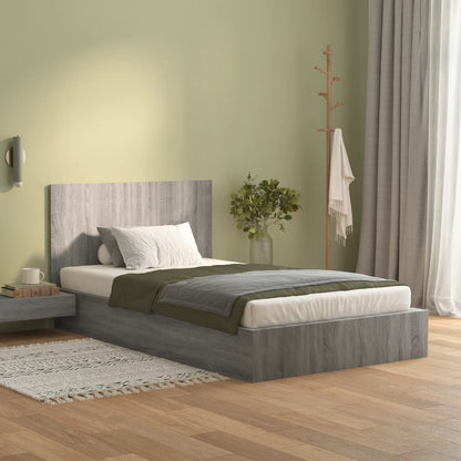 Hoofdbord 20X,5X80 Cm Bewerkt Hout Eikenkleurig 1 Grijs sonoma