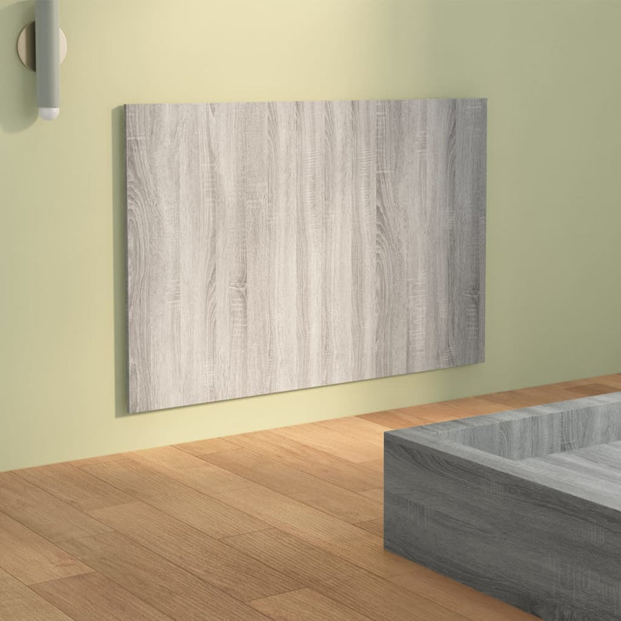 Hoofdbord 20X,5X80 Cm Bewerkt Hout Eikenkleurig 1 Grijs sonoma