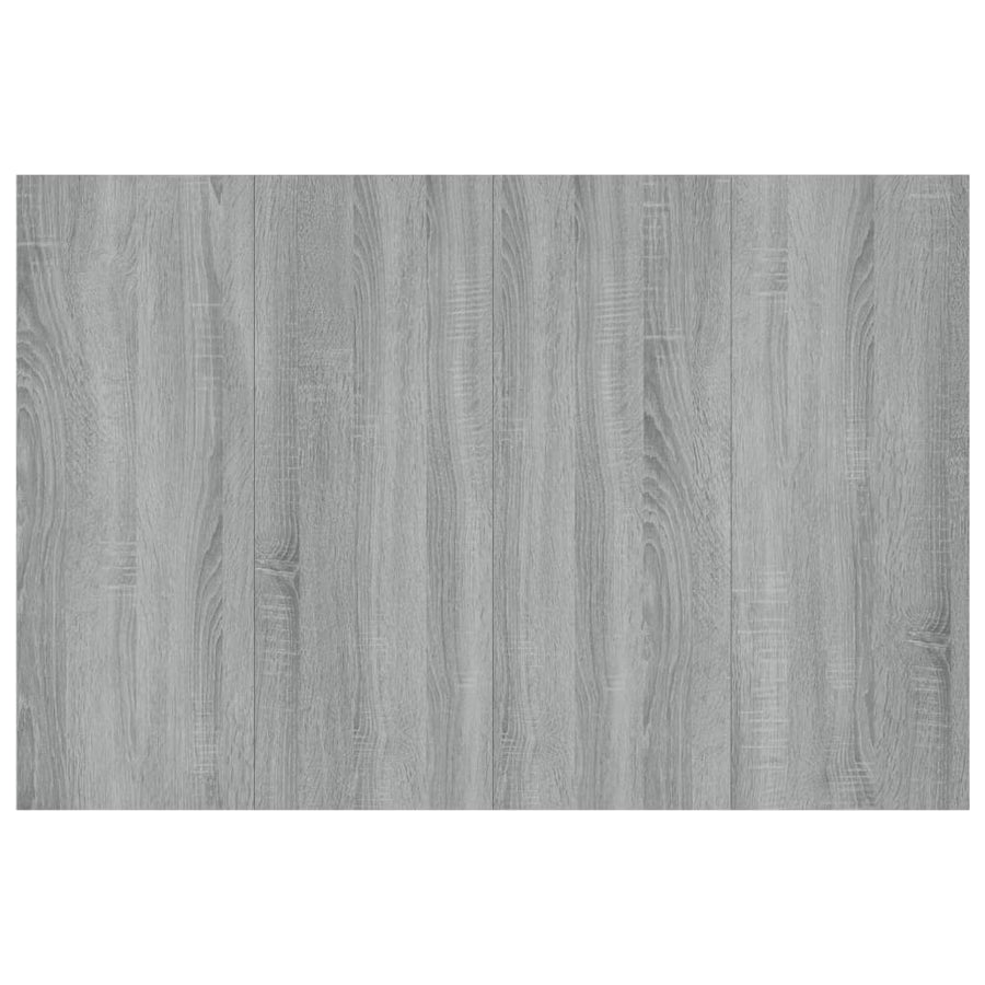Hoofdbord 20X,5X80 Cm Bewerkt Hout Eikenkleurig 1 Grijs sonoma