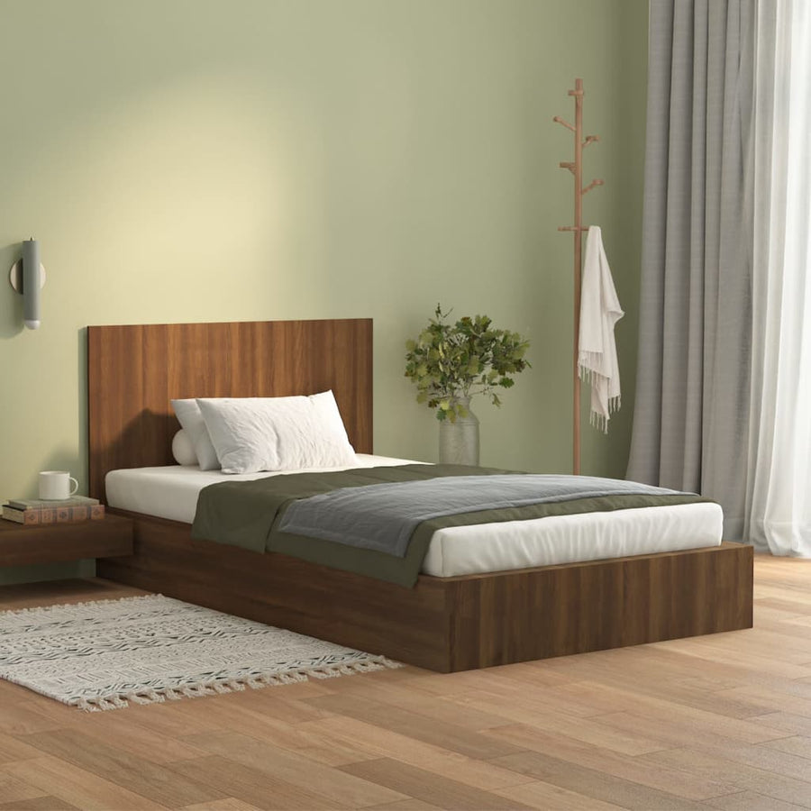 Hoofdbord 20X,5X80 Cm Bewerkt Hout Bruin Eikenkleur Bruineiken