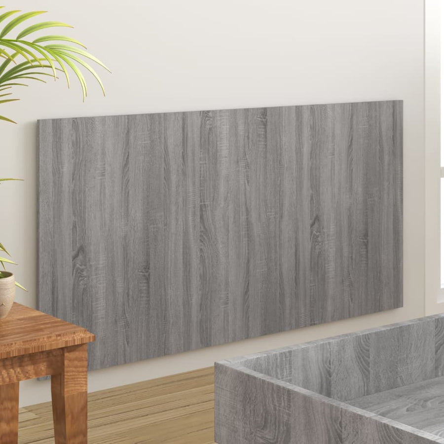 Hoofdbord 60X,5X80 Cm Bewerkt Hout Eikenkleurig Grijs sonoma