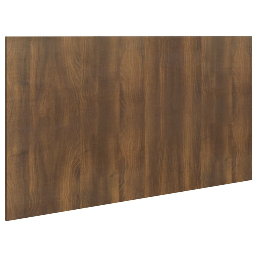 Hoofdbord 60X,5X80 Cm Bewerkt Hout Bruin Eikenkleur Bruineiken