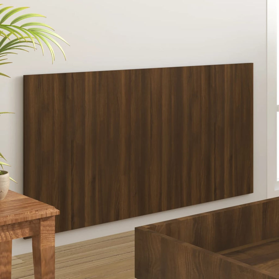 Hoofdbord 60X,5X80 Cm Bewerkt Hout Bruin Eikenkleur Bruineiken