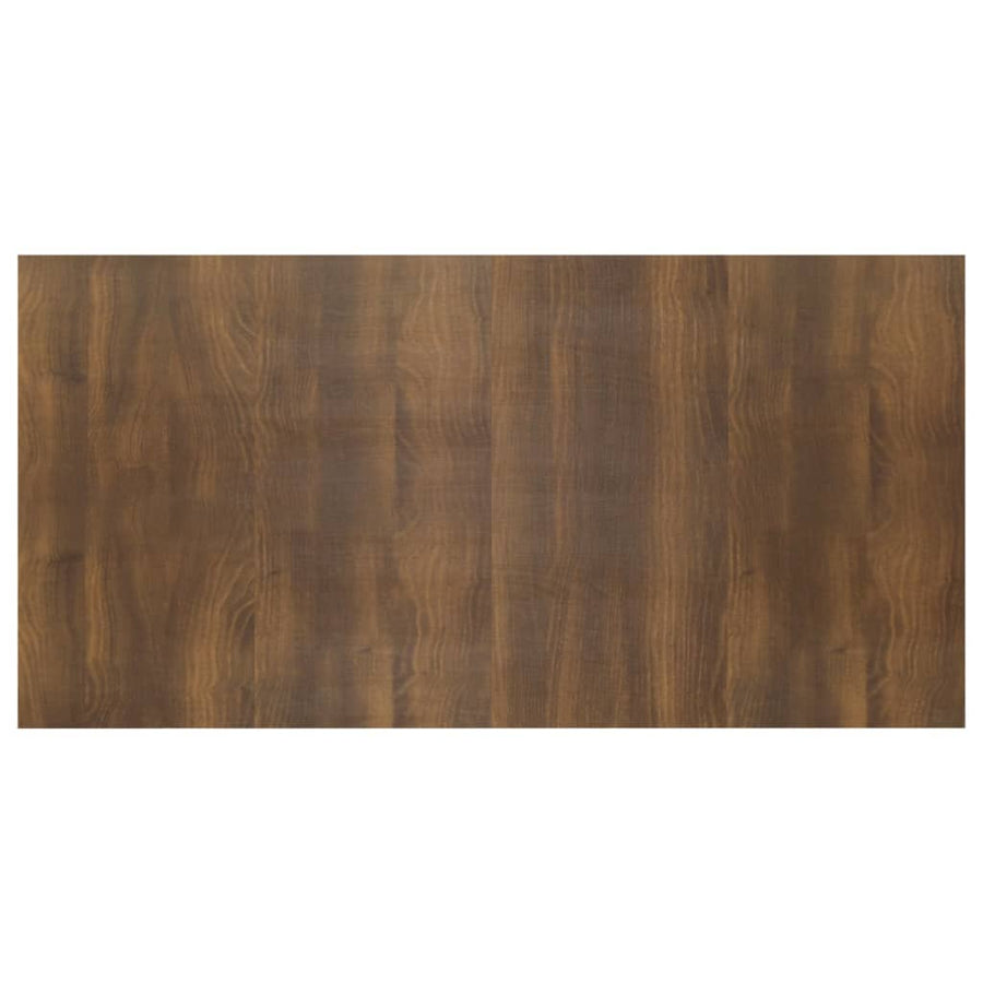 Hoofdbord 60X,5X80 Cm Bewerkt Hout Bruin Eikenkleur Bruineiken