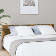 Headboard 200x1.5x80 cm processed wood smoked oak-colored