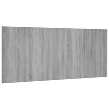 Hoofdbord 200X,5X80 Cm Bewerkt Hout Eikenkleurig Grijs sonoma
