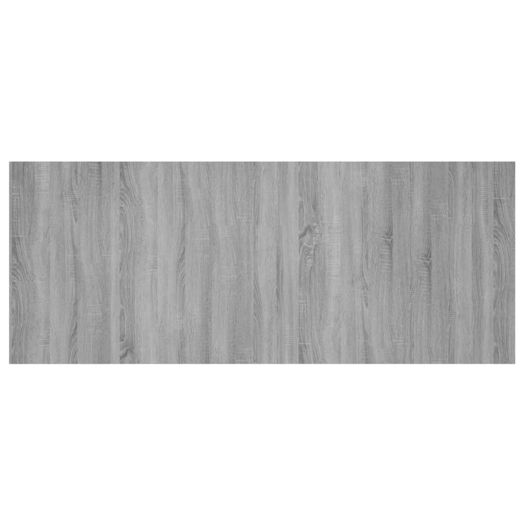 Hoofdbord 200X,5X80 Cm Bewerkt Hout Eikenkleurig Grijs sonoma