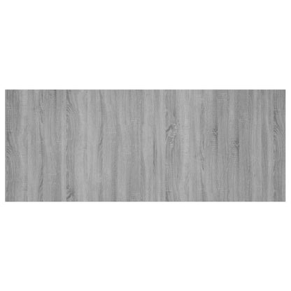 Hoofdbord 200X,5X80 Cm Bewerkt Hout Eikenkleurig Grijs sonoma