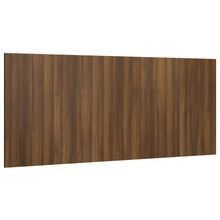 Hoofdbord 200X1,5X80 Cm Bewerkt Hout Bruin Eikenkleur Bruineiken