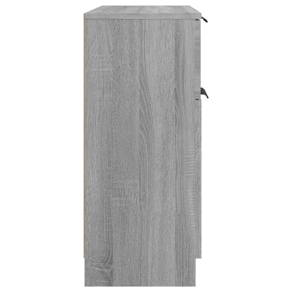 Dressoir 60X30X70 Cm Bewerkt Hout Grijs Sonoma Eikenkleurig