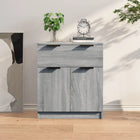 Sideboard 60x30x70 cm engineered wood grey sonoma oak