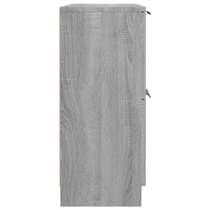 Dressoir 60X30X70 Cm Bewerkt Hout Grijs Sonoma Eikenkleurig