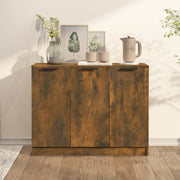 Dressoir 90,5x30x70 cm bewerkt hout gerookt eiken