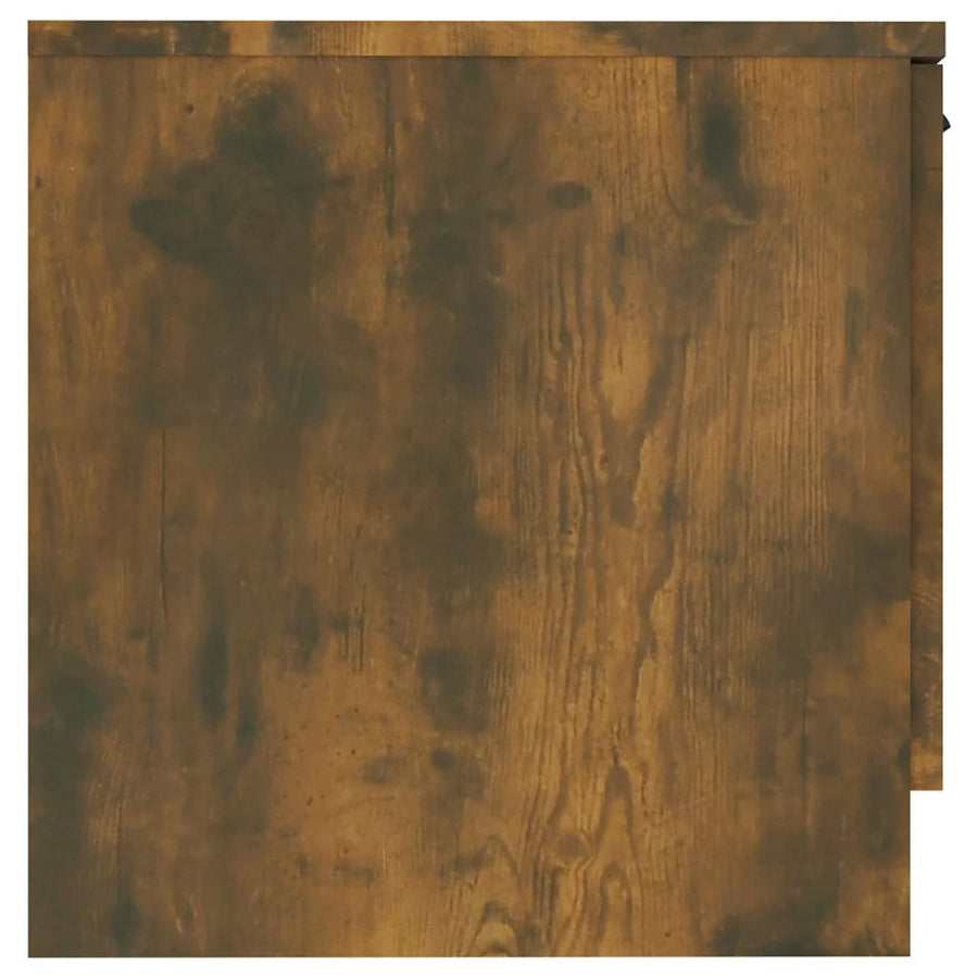 Nachtkastjes 40X39X40 Cm Kleurig 2 Gerookt eiken