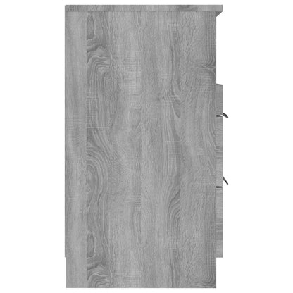 Nachtkastjes Bewerkt Hout Eikenkleurig 2 Grijs sonoma