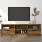 TV stand 150x33.5x45 cm engineered wood smoked oak