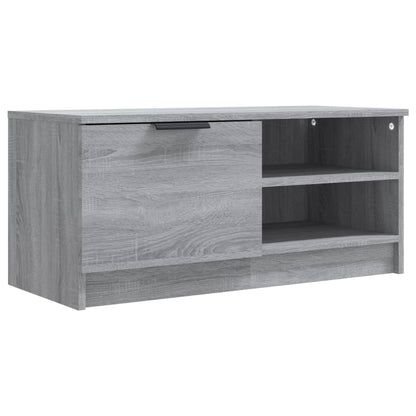 Tv-meubel 80x35x36,5 cm bewerkt hout grijs sonoma eikenkleurig 1 Grijs sonoma