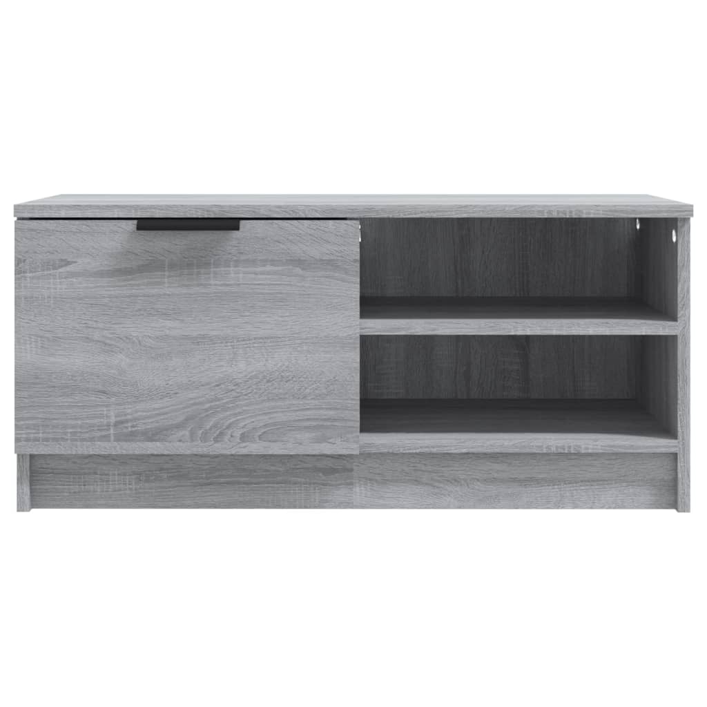 Tv-meubel 80x35x36,5 cm bewerkt hout grijs sonoma eikenkleurig 1 Grijs sonoma