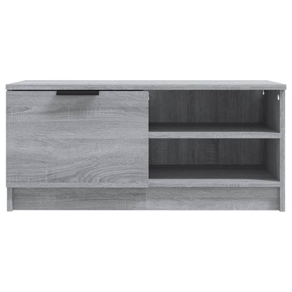 Tv-meubel 80x35x36,5 cm bewerkt hout grijs sonoma eikenkleurig 1 Grijs sonoma