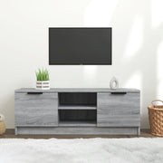 Tv-meubel 102x35x36,5 cm bewerkt hout grijs