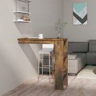 Wall-mounted Bar Table 102x45x103.5 cm Engineered Wood Oak Colour