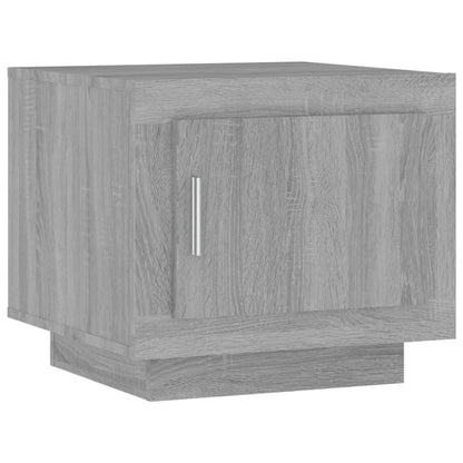 Salontafel 5X50X45 Cm Bewerkt Hout Eikenkleurig Grijs sonoma