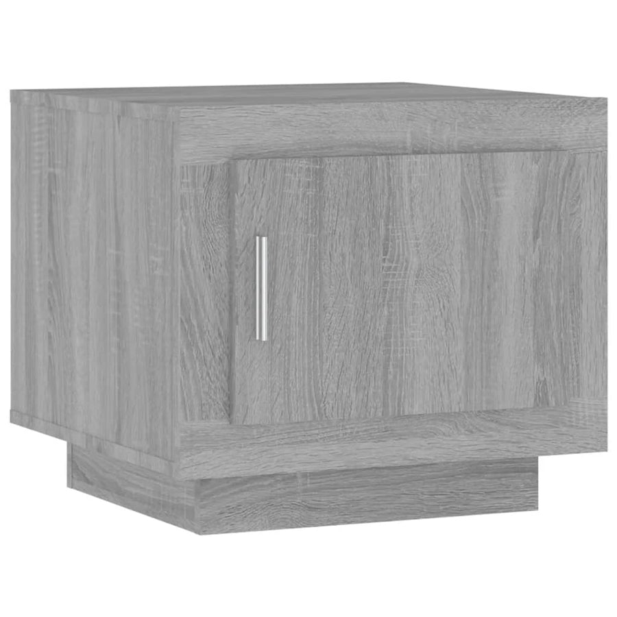 Salontafel 5X50X45 Cm Bewerkt Hout Eikenkleurig Grijs sonoma
