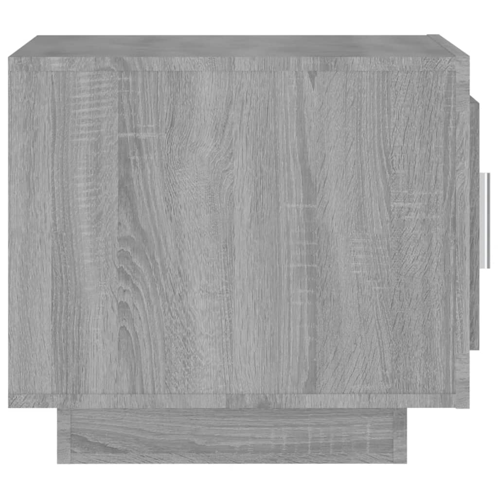 Salontafel 5X50X45 Cm Bewerkt Hout Eikenkleurig Grijs sonoma