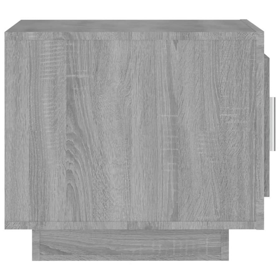 Salontafel 5X50X45 Cm Bewerkt Hout Eikenkleurig Grijs sonoma