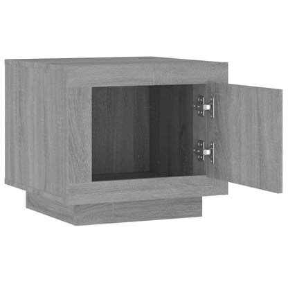 Salontafel 5X50X45 Cm Bewerkt Hout Eikenkleurig Grijs sonoma