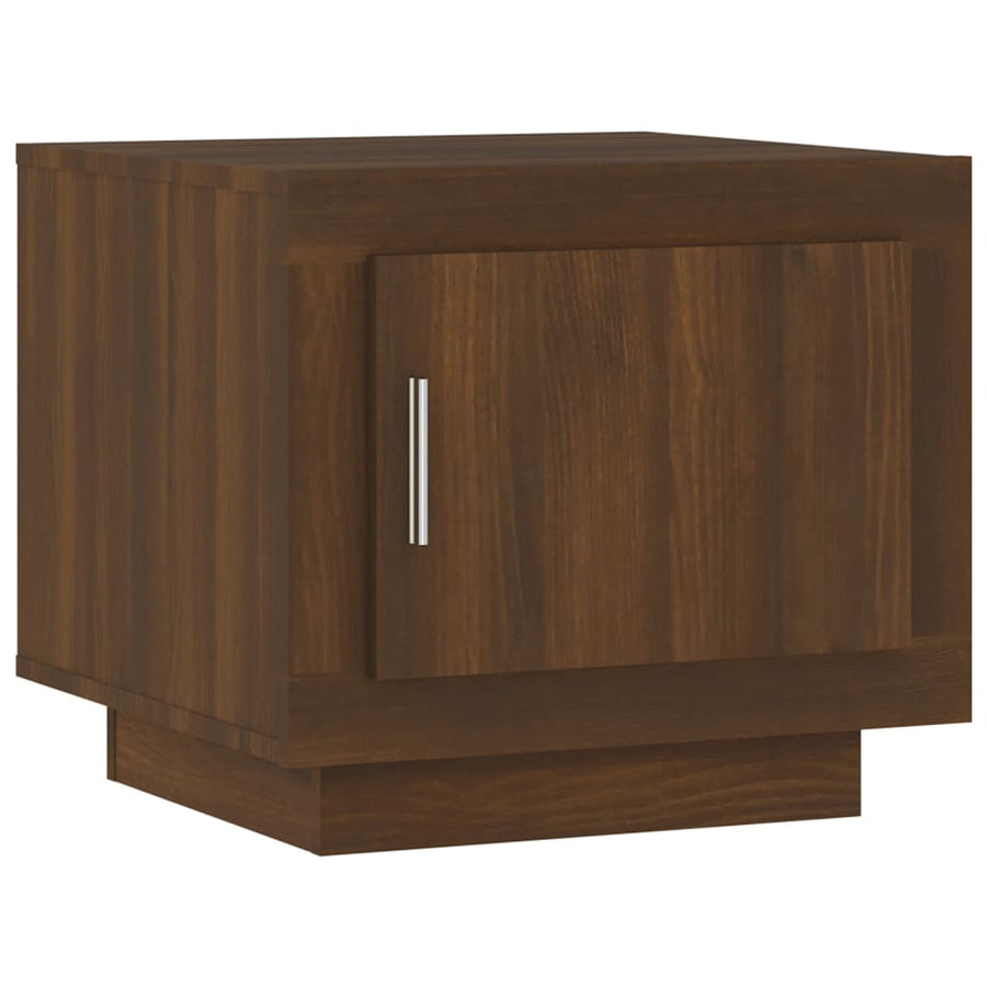 Salontafel 5X50X45 Cm Bewerkt Hout Bruineikenkleurig bruin eikenkleur