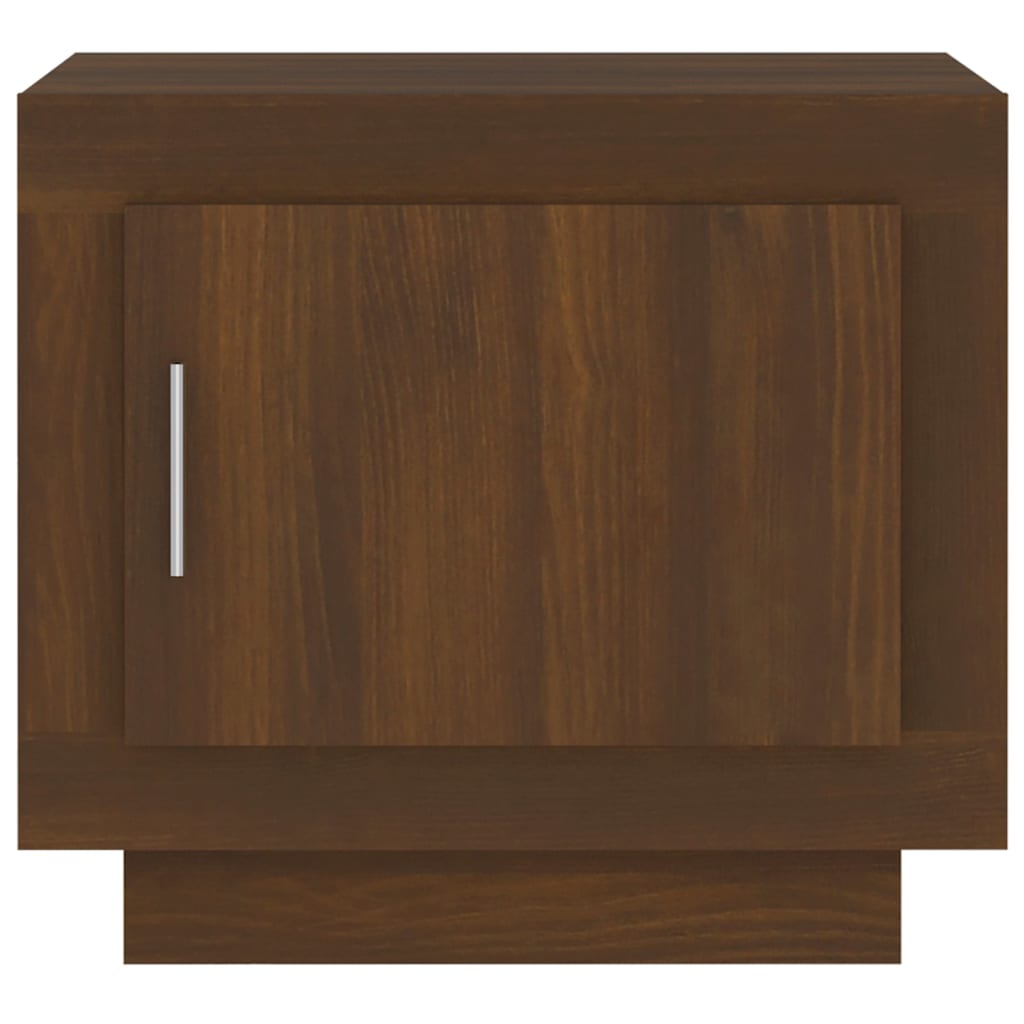 Salontafel 5X50X45 Cm Bewerkt Hout Bruineikenkleurig bruin eikenkleur