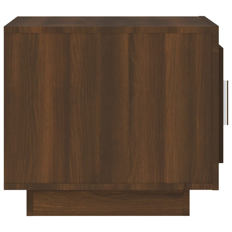 Salontafel 5X50X45 Cm Bewerkt Hout Bruineikenkleurig bruin eikenkleur