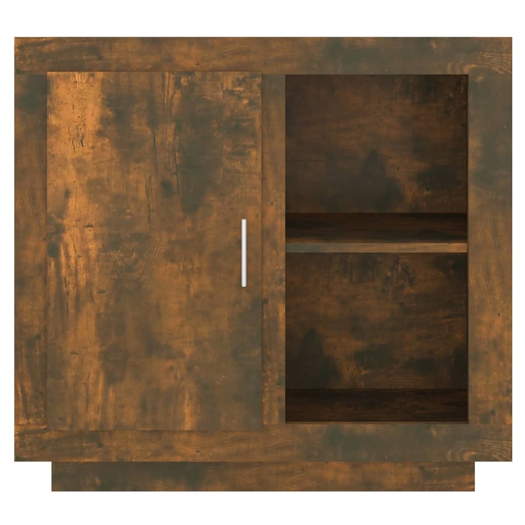 Dressoir 80X40X75 Cm Kleurig Gerookt eiken